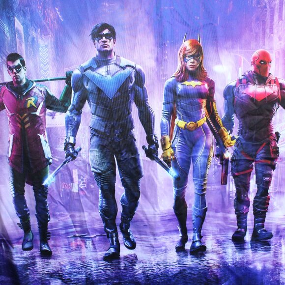 Gotham Knights Game Stop 7Ft x 4Ft Fabric Poster Promotional Signage Batman - Picture 3 of 9